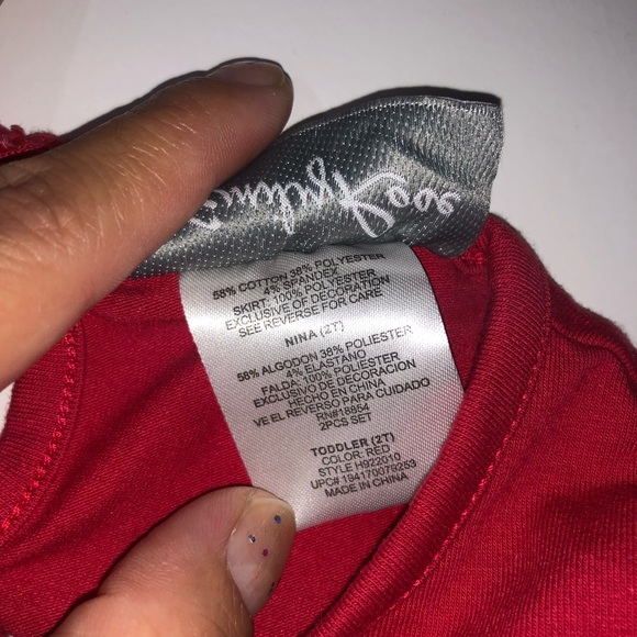 🎉HP 🎉 Emily Rose Christmas Unicorn Dress Size 2T - Picture 4 of 8